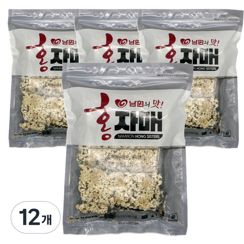 홍자매부각 대용량 김부각, 130g, 12개