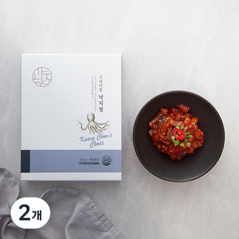 광천수산 낙지젓, 120g, 2개