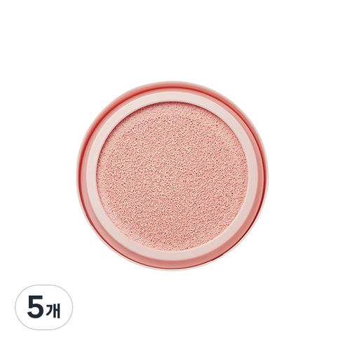 AHC 아우라 시크릿 톤 업 쿠션 리필 SPF30 PA++ 15g, 연분홍색, 5개