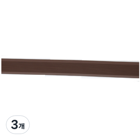 디트리 두꺼운 미끄럼 방지 테이프 이 1m x 폭 6cm 브라운, 3개