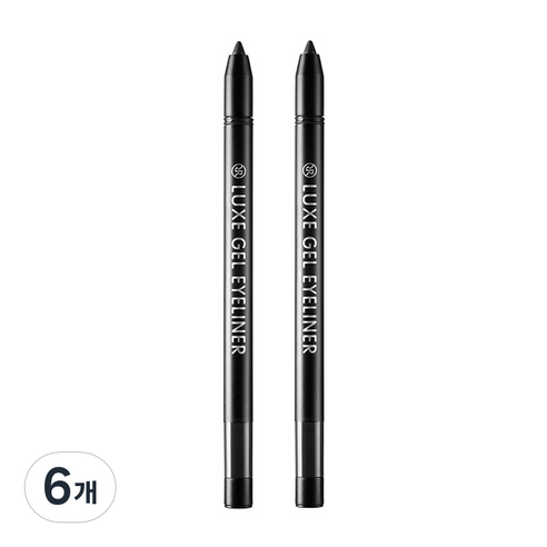 리르 룩스 젤 아이라이너 0.5g, 킬 블랙, 6개