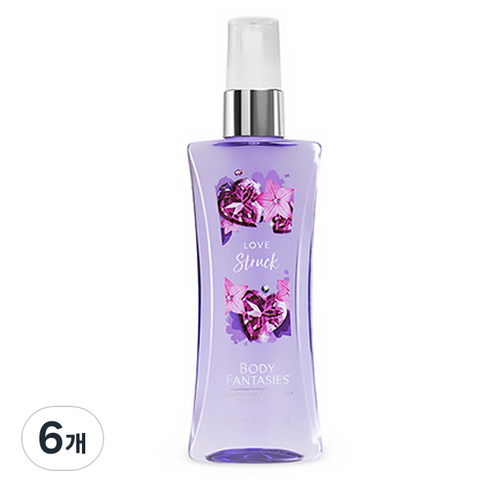 바디판타지 바디미스트 러브스트럭, 94ml, 6개