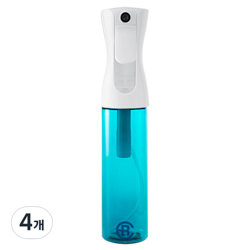 에어라파 압축 분무기 대형 300ml, 화이트 에메랄드, 4개