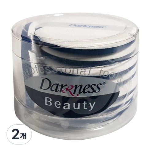다크니스 케이스 썬블럭 루비셀 퍼프 8p, 2개
