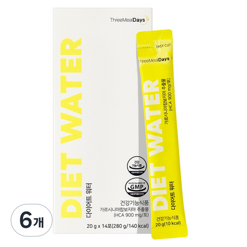 트리밀데이즈 다이어트 워터, 280g, 6개