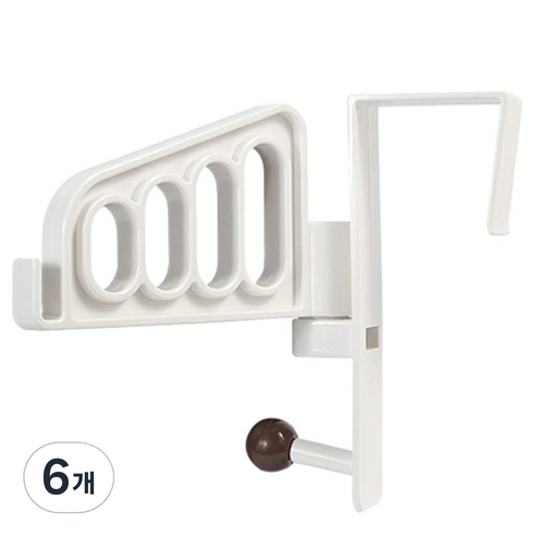 히키스 IDEA HOOK HANGER, 혼합 색상, 6개