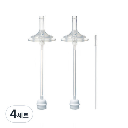하이비 2단계 추달린 교체용 빨대세트, 4세트