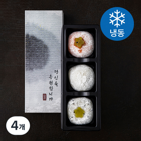 떡편 행운 가득 찹쌀떡 (냉동), 60g, 3개입, 4개