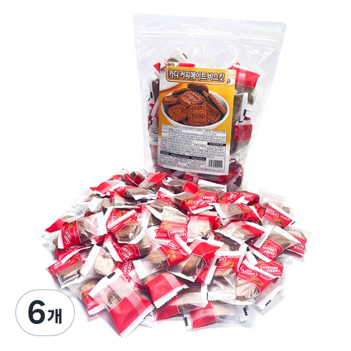 카디 커피메이트 비스킷, 6개, 500g
