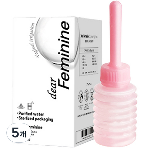 디어페미닌 여성청결제, 5개, 50ml