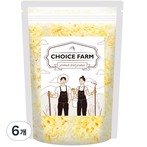 초이스팜 백목이 버섯, 70g, 6개