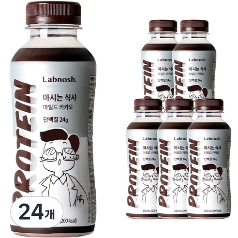 랩노쉬 마시는 식사 마일드 카카오, 24개, 350ml