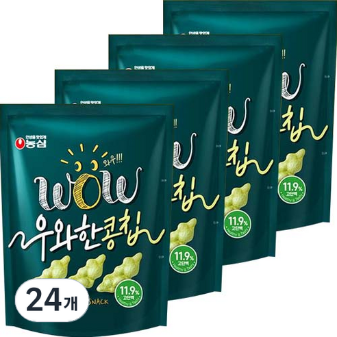 우와한 콩칩, 24개, 42g