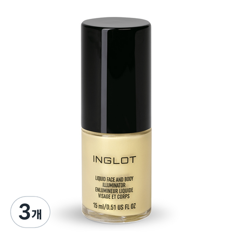 잉글롯 AMC 페이스 & 바디 일루미네이터 15ml, 62호, 3개