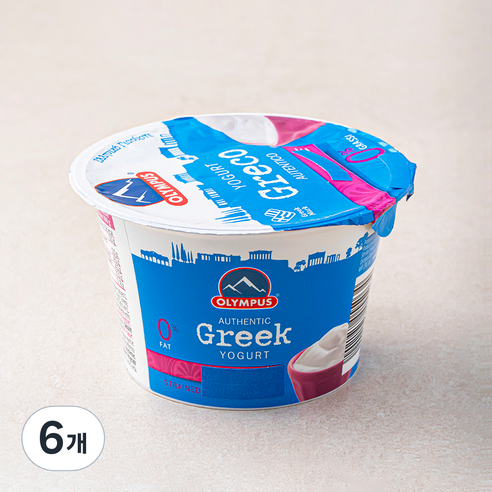올림푸스 그릭요거트 0%, 150g, 1개입, 6개