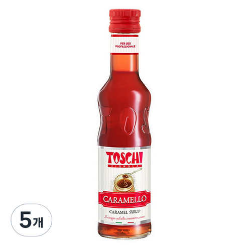 토스키 카라멜 시럽, 5개