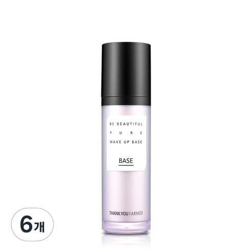 땡큐파머 뷰티풀 퓨어 메이크업 베이스 SPF30 PA++ 40ml, 퍼플, 6개