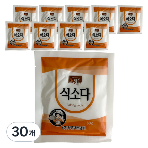 청은에프엔비 식소다, 60g, 30개