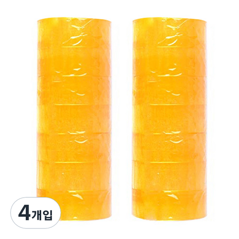 블루마토 투명테이프2 8p, 4개입