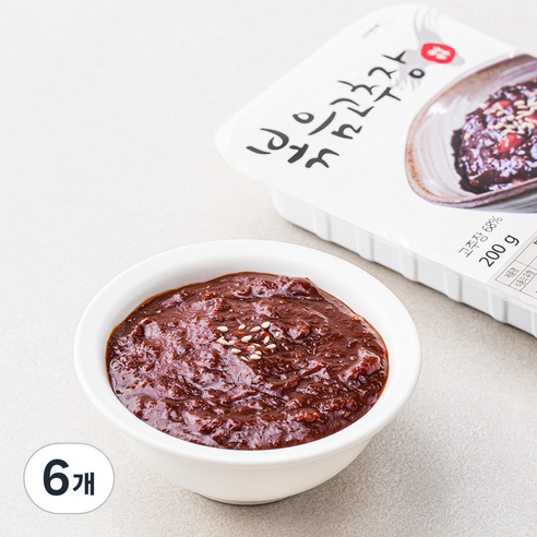 자연에찬 볶음고추장, 200g, 6개