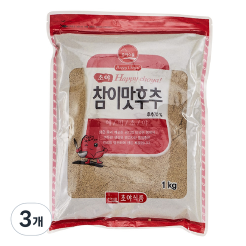 초야식품 참이맛 후추 70%, 1kg, 3개