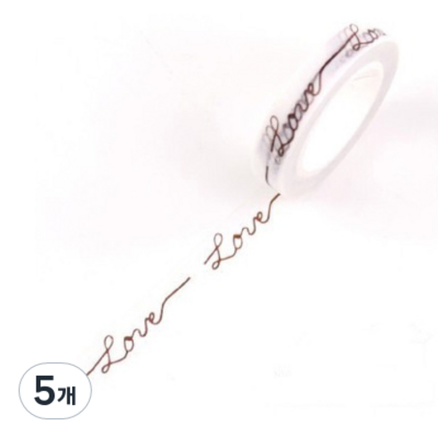 라이크존 접착 마스킹테이프, 옵션13, 5개