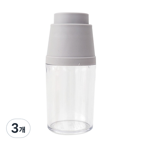 아가프라 트라이탄 요구르트 빨대컵 스위티 80ml, 그레이, 3개