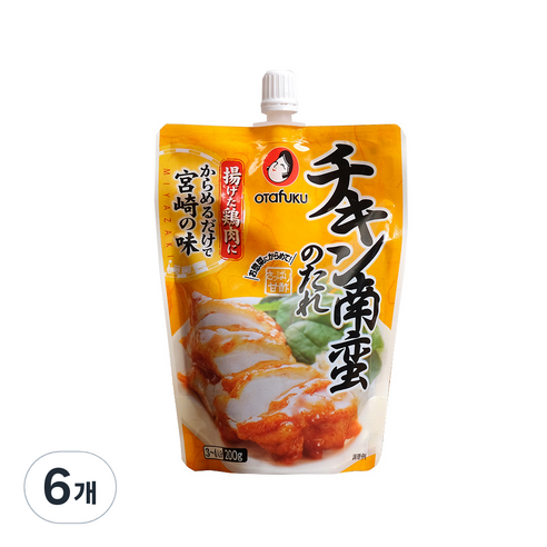 오타후쿠 치킨난반용 타레 소스, 200g, 6개