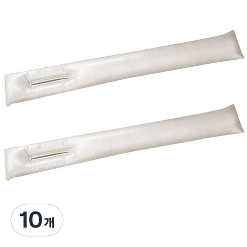 블럭마트 카시트 틈새커버 2p, 크림, 10개