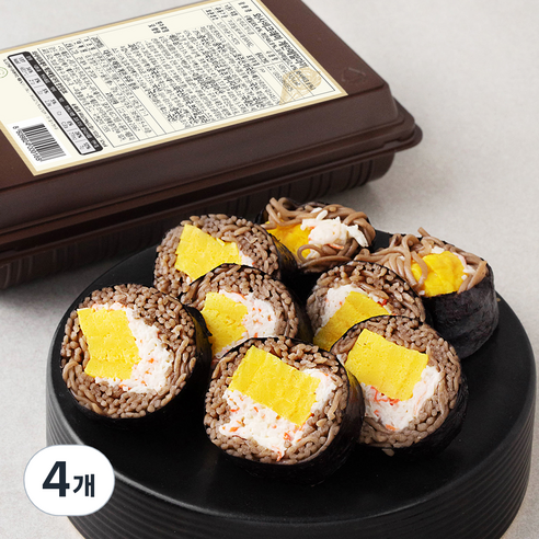 조르니키친 와사비크래미 계란메밀마끼 2줄, 580g, 4개