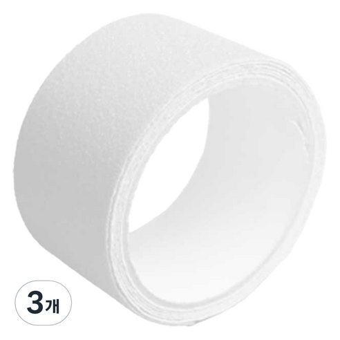 PVC 미끄럼 방지 안전 테이프 투명 폭 5cm x 길이 5m, 3개
