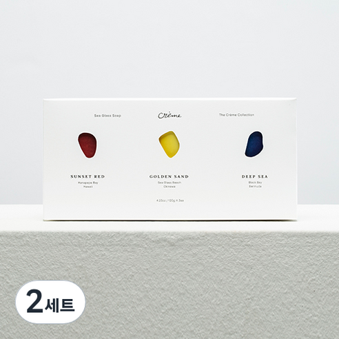 크렘 씨글라스솝 레드 + 옐로우 + 블루 세트 B, 2세트