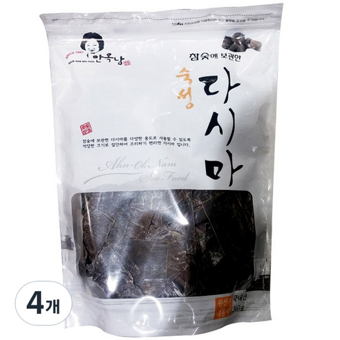 안옥남 숙성 다시마, 360g, 4개