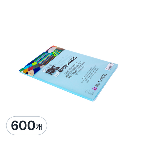 두성 OA팬시페이퍼점보 80g, 연옥색, 600개