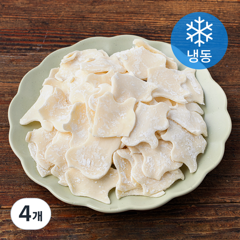 황소식품 생 감자수제비 (냉동), 1kg, 4개