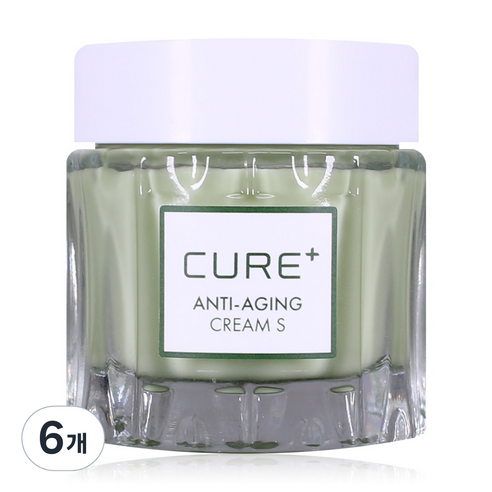 김정문알로에 큐어 안티에이징 크림 S, 50g, 6개