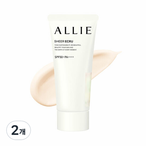 알리 크로노 뷰티 톤업 UV 03 쉬어에크루 SPF50+PA++++, 60g, 2개