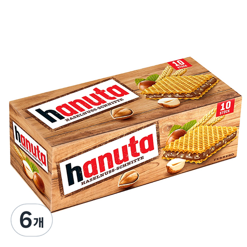 하누타 샌드과자, 220g, 6개