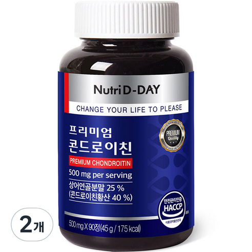 뉴트리디데이 프리미엄 콘드로이친, 2개, 45g