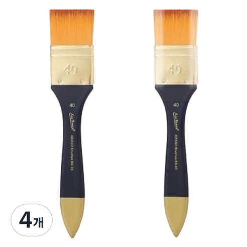 ABM 배경 백붓 4cm, 4개, 4 x 20.2 cm