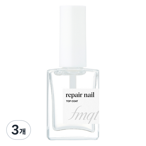 더페이스샵 fmgt NEW 리페어 네일, 10ml, 3개, 02 탑코트