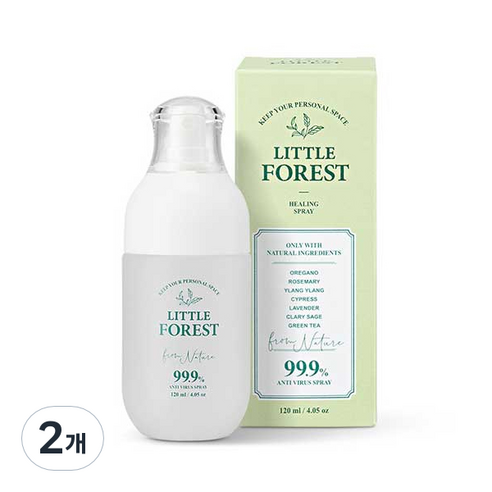 모나리자 리틀포레스트 탈취제, 120ml, 2개