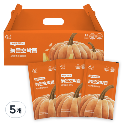 황금이네 늙은 호박즙, 3L, 2개
