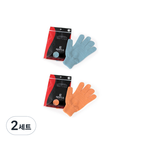 때르미오 때술술 때장갑 2p세트, 랜덤발송, 2세트