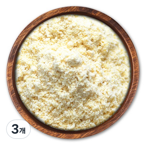 드랍쉽 옥수수 생 분말, 1kg, 3개