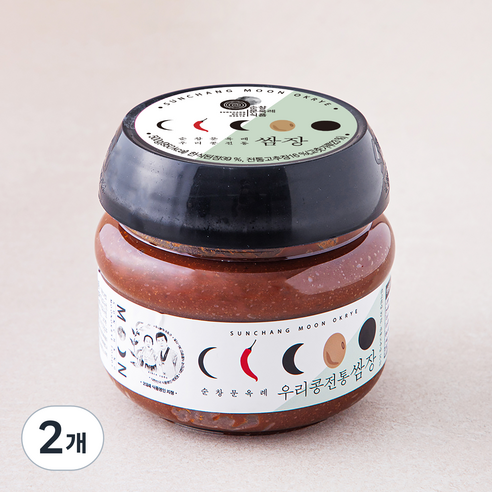 순창문옥례식품 우리콩 전통 쌈장, 500g, 2개