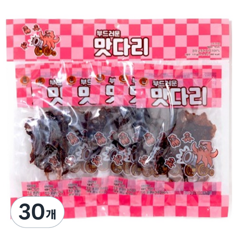 코주부 부드러운 맛다리, 20g, 30개