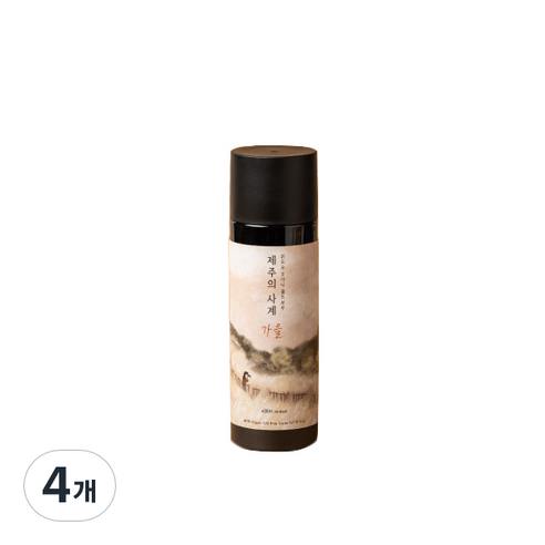 위드오 오가닉 콜드브루 제주의 사계 가을 파푸아뉴기니 더치커피, 400ml, 1개입, 4개
