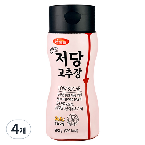 움트리 저당 고추장, 290g, 4개