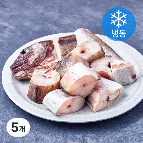 the푸짐한 절단 명태 (냉동), 5개, 1.3kg